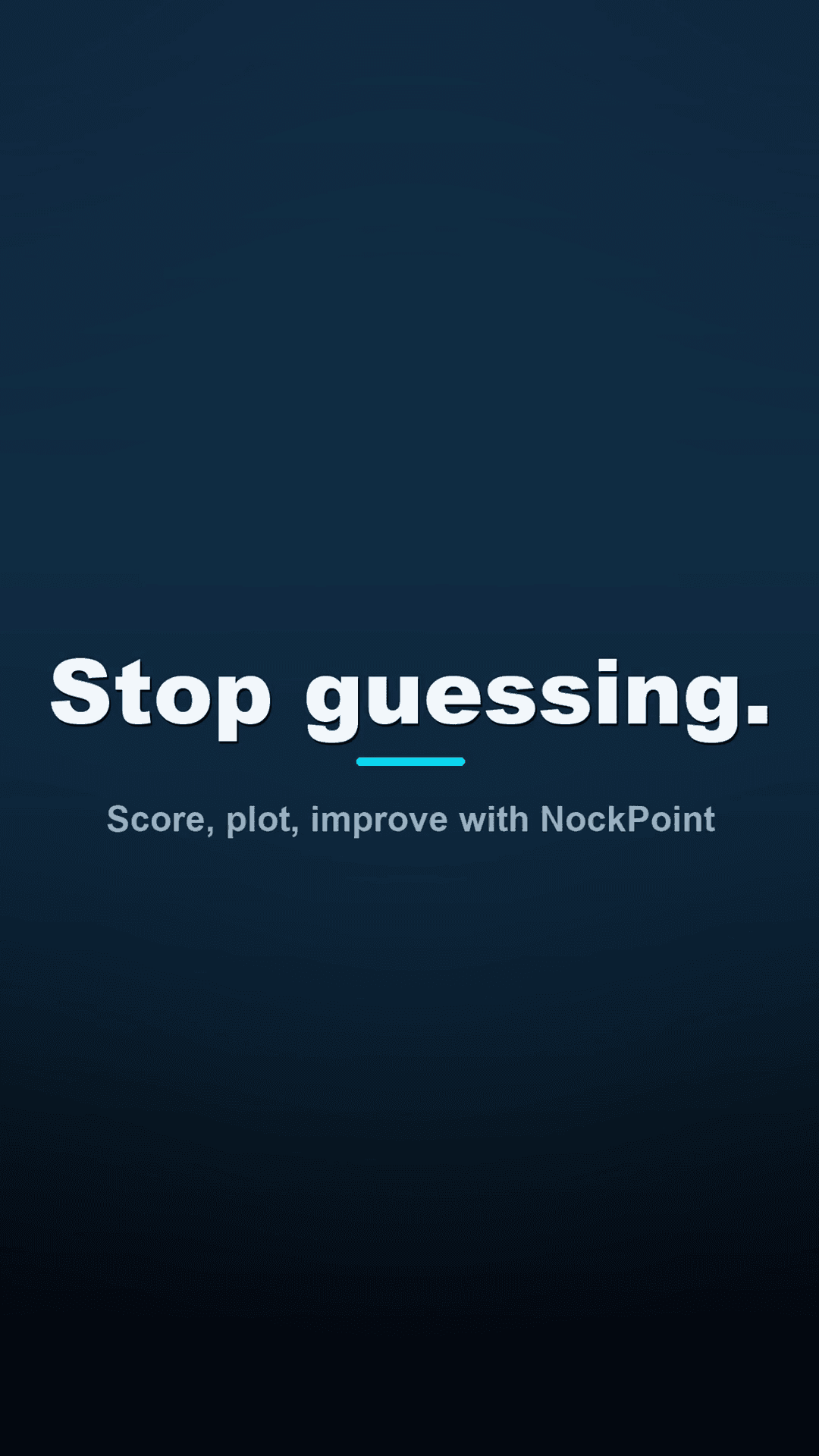 NockPoint score trend and analytics preview